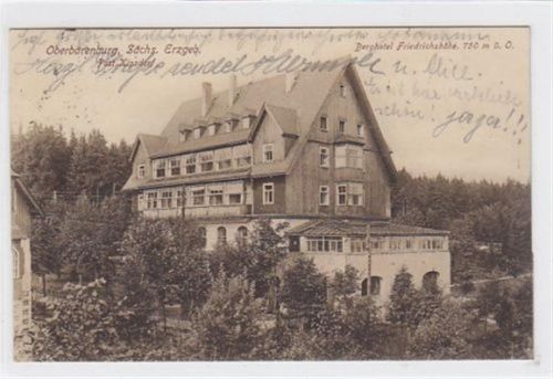 Oberbärenburg im sächs. Erzgebirge. Berghotel Friedrichshöhe gelaufen am 19.7.1926. Gute Erhaltung.