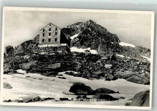 Neue Prager Hütte Hüttenstempel