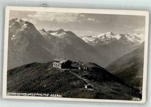 Starkenburger Hütte 1931 Hüttenstempel