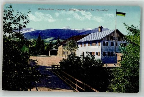 Dornbirn Grenze Walserschanz Photochromiekarte Nr. 14202