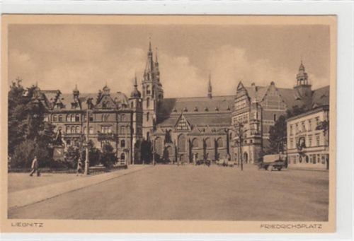Friedrichsplatz in Liegnitz / Legnica ungelaufen Gute Erhaltung.
