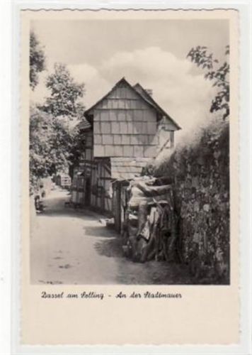 Dassel. Partie an der Stadtmauer ungelaufen Top Erhaltung.