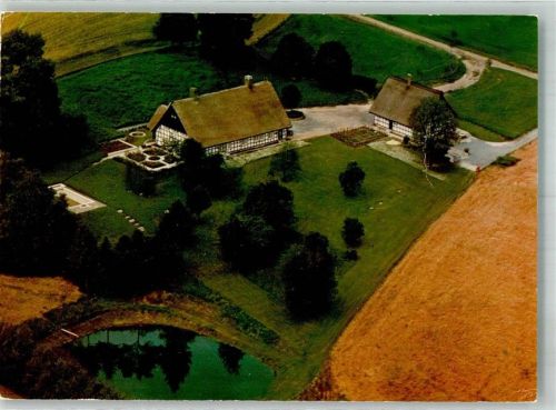 Isingdorf Fliegeraufnahme vom Fachwerkhof am Hengeberg