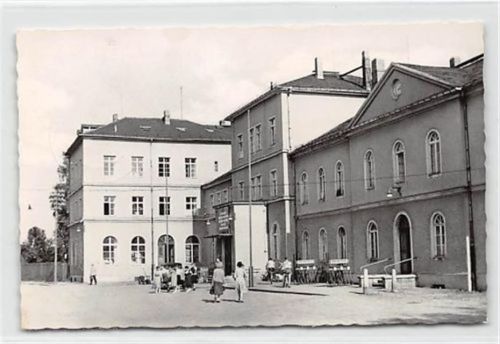 Bischofswerda Bischofswerda. Bahnhof gelaufen. Marke entfernt. Leichter Stempeldurchdruck, sonst gut erhalten