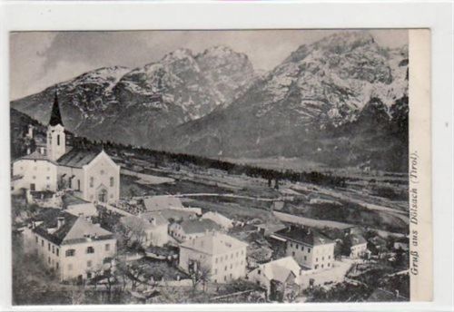 Dölsach mit Kirche und Umgebung ungelaufen Gute Erhaltung.