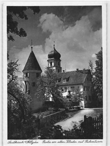 Leutkirch Leutkirch im Allgäu. Partie am alten Kloster Pulverturm ungelaufen Gute Erhaltung.