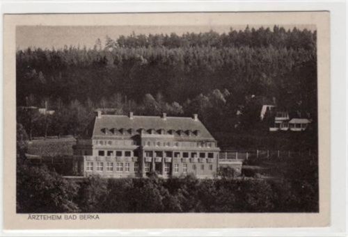 Bad Berka Bad Berka mit ärtzteheim gelaufen 1926. Top Erhaltung.