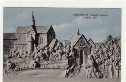 Cisterzienser-Kloster in Lehnin. Postalisch nicht befördert. Kleiner Knick an der oberen rechten Ecke, sonst gut erhalten.