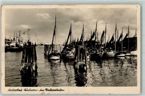 Cuxhaven Fischerreihafen Fischerboote