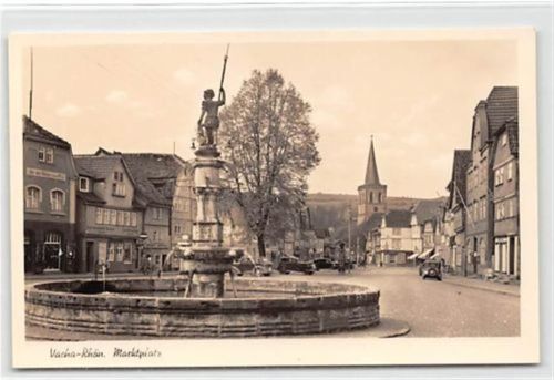 Vacha-Rhön. Marktplatz ungelaufen Sehr gut erhalten.