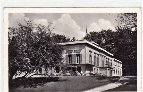 Berlin Zehlendorf, Wannsee mit Schloss Glienicke gelaufen von 1961. Leicht stockfleckig, sonst gut erhalten