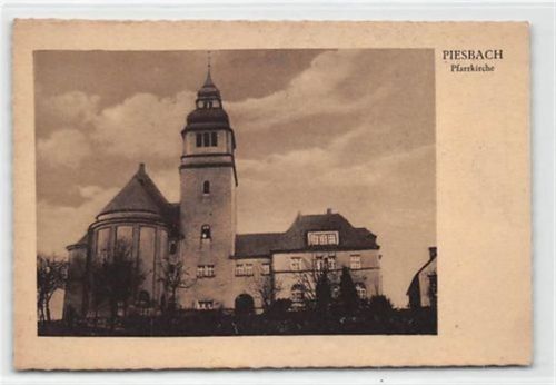 Piesbach. Pfarrkirche ungelaufen Gute Erhaltung.