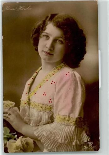 1911 Fotokunst Gerlach handcoloriert Hansi Hanke Verlag GG + Co serie 389-5 AK