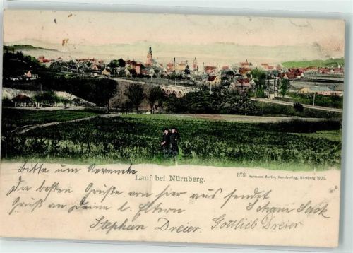 91207 W8560 Lauf a d Pegnitz 1903