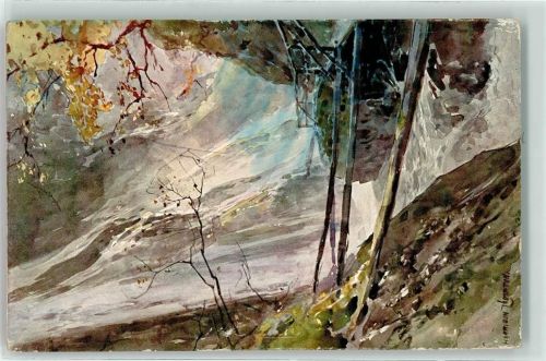 Wimbachklamm Verlag Eugen Richter Nr. 20 F AK Compton, E. H.