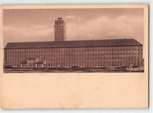 Berlin-Spandau-Siemensstadt. Wernerwerk M ungelaufen kleiner Knick unten links, leicht fleckig, sonst gut erhalten