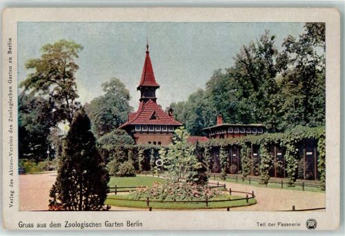 Berlin Mitte Zoo Teil der Fasanerie AK