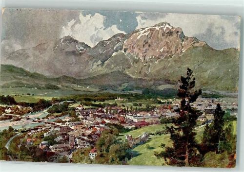 W8230 Bad Reichenhall Alpiner Kunstverlag Eugen Richter Nr. 11 - Compton, E. H.