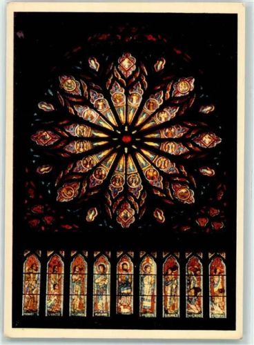 Trondheim Nidaros Domkirche Rosenfenster Glasmalerei