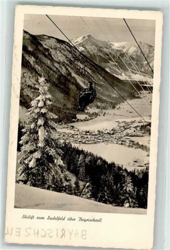 Bayrischzell Sudelfeld Skilift Winter
