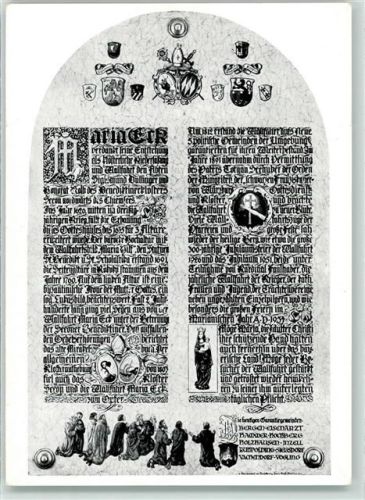 Siegsdorf Wallfahrtskirche Maria Eck Chroniktafel