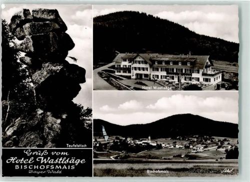 94253 W8379 Bischofsmais - Hotel Wastlsäge Teufelstisch