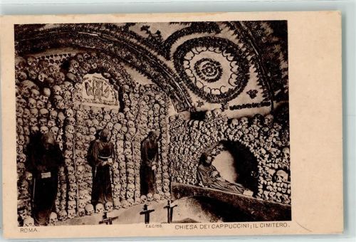 Roma Chiesa dei Cappuccini Il Cimitero