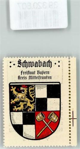 Schwabach Wappen Kaffee Hag Nr. 66 ca. 1920-1940