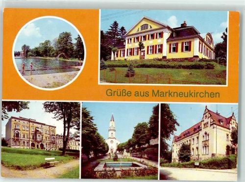 Markneukirchen Rudolf-Thiele-Bad Kinderkrippe Lutherplatz Musikschule Reinhold Glier
