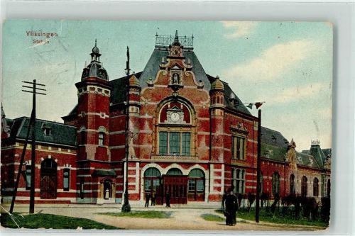Vlissingen 1907 Bahnhof