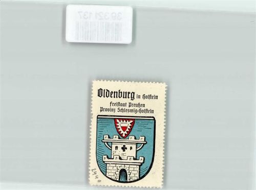 Oldenburg Wappen Kaffee Hag ca. 1920-1940 Turm