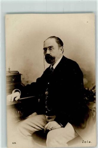 Emile Zola Schriftsteller Maler Journalist