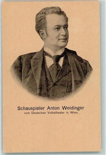 Wien 1. Bezirk, Innere Stadt Anton Weidinger Volkstheater in Wien Theaterschauspieler