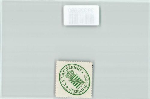 Auerbach K.S. Amtsgericht Auerbach Vogtld.