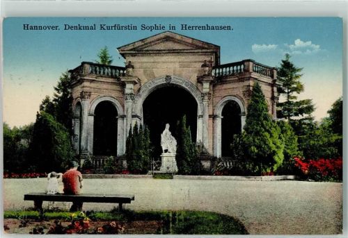 Herrenhausen Denkmal Kurfürstin Sophie