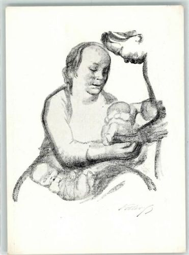 Mütter gebt von Eurem Überfluß AK Kollwitz, K.