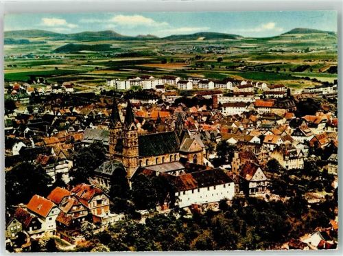Fritzlar Dom Fliegeraufnahme