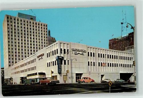 Milwaukee Greyhound Bus Depot Auto Omnibus Schroeder Hotel