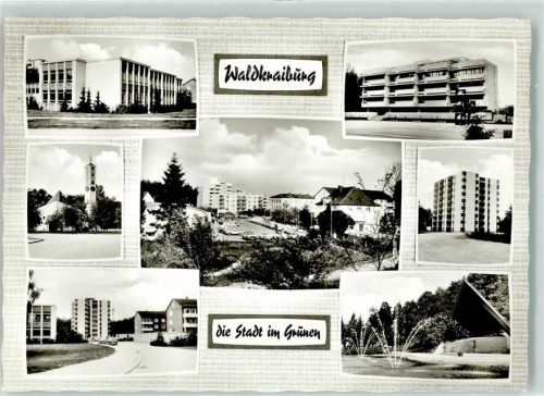 Waldkraiburg Kirche Oldtimer