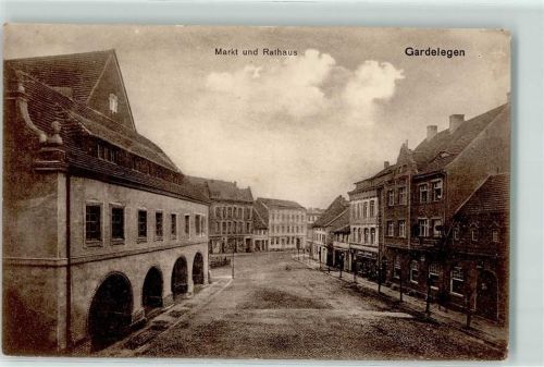 39638 O3570 Gardelegen - Markt Rathaus