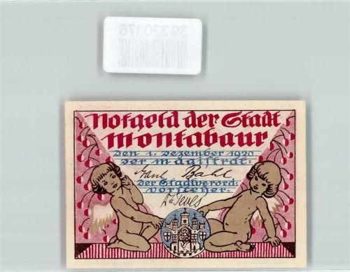 Montabaur 1920 Notgeld 10 Pfennig Stadt Montabaur Nr. 024419