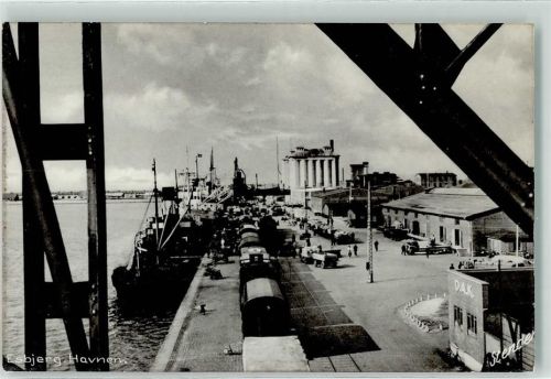 Esberg Havn Hafen Schiff Auto