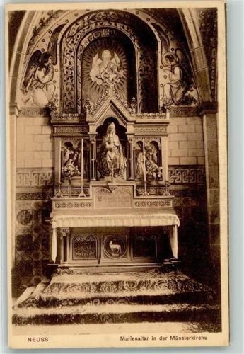 Neuss Marienaltar in der Münsterkirche