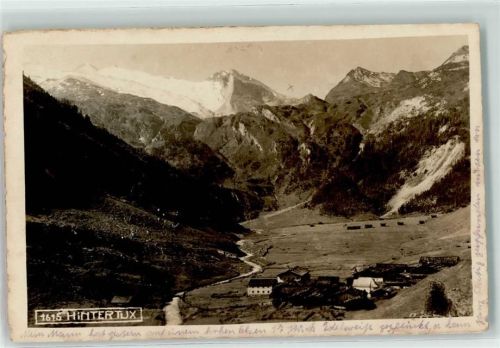 Hintertux Berge Schnee