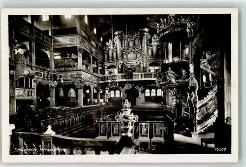 Schweidnitz Swidnica - Friedenskirche Orgel