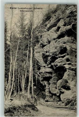 Echternach 1911 Kleine Luxemburger Schweiz Schweigstelle