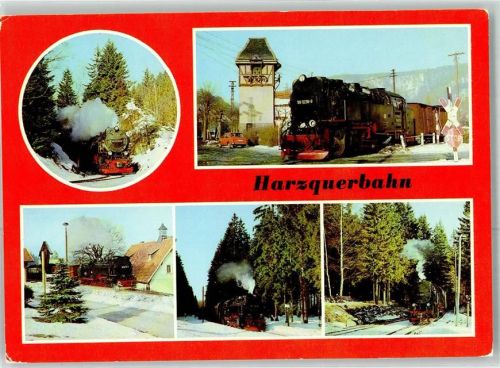 Ilfeld Harzquerbahn Winter