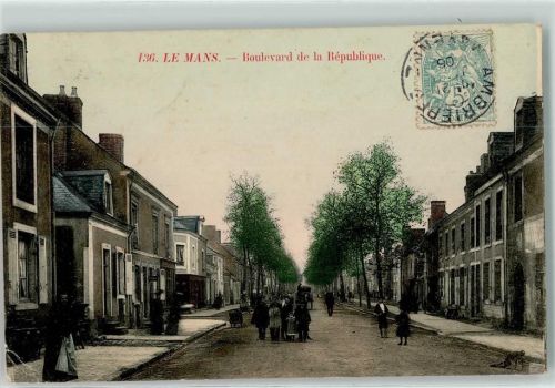 72000 Le Mans 1906 - Boulevard de la Republique