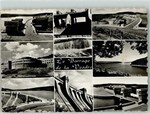 Eupen Le Barrage de la Vesdre Die Wesertalsperre Foto AK