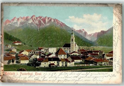 Toblach 1904 im Pusterthal